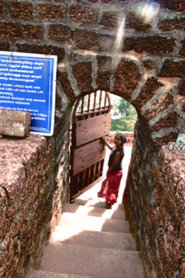 Pic 6: A gate leading to the winding pathway set around the periphery of the fort